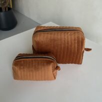 Velour cosmetic bag Small