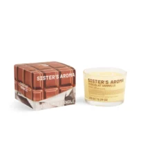 Scented Candle Chocolat Vannille Sister’s Aroma
