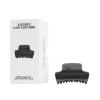 Metal hair clip Matte Dark Graphite Sister’s Aroma